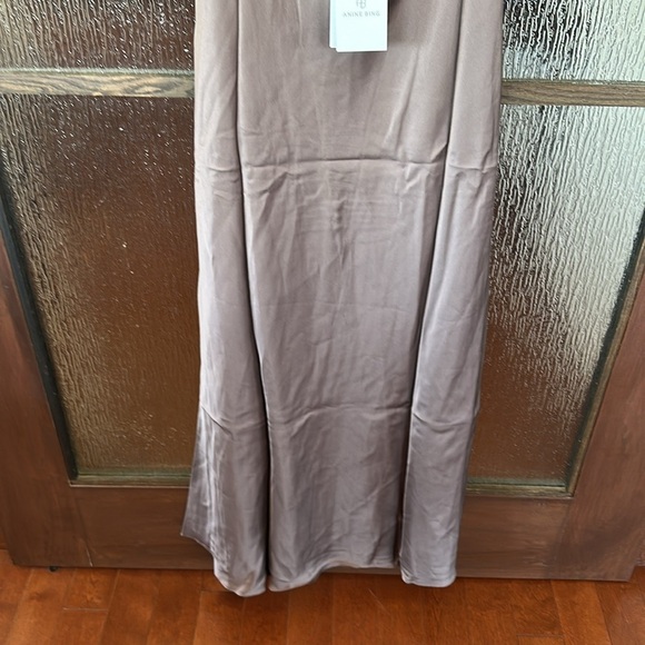 Anine Bing Eliana Silk Cowl Neck Dress size Large NWT - Picture 14 of 16